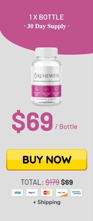 Renew Fix - 1 Bottle Price